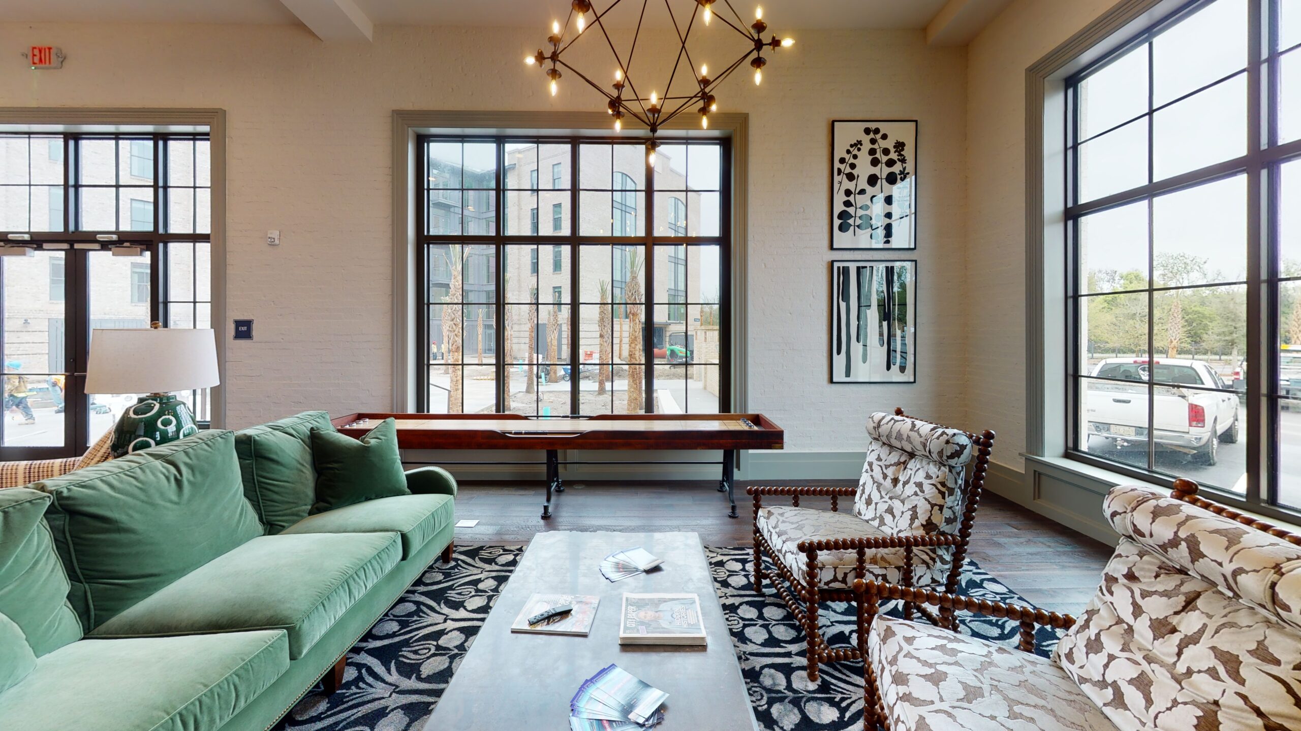 Foundry club living room